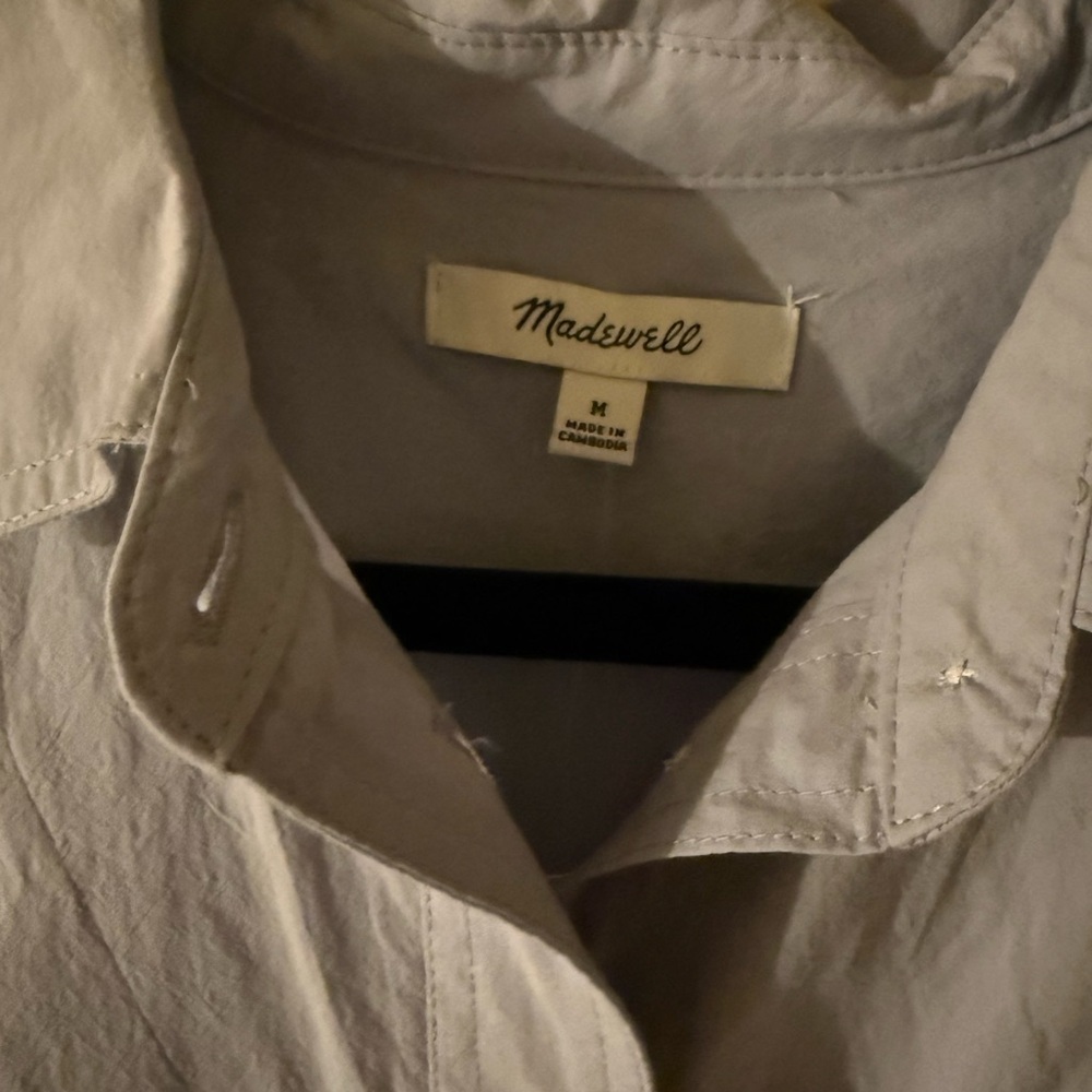 Madewell Button up Shirt - Picture 2 of 2